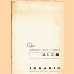 Manuale di istruzioni Irradio - M.F. 20/40 